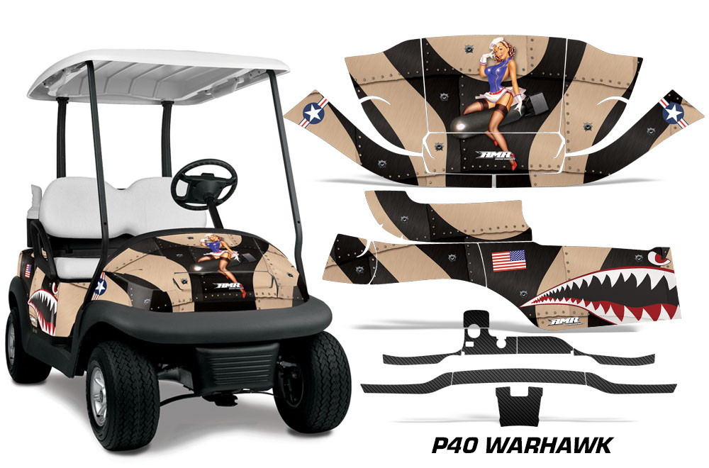 P40 Warhawk Golf Cart
