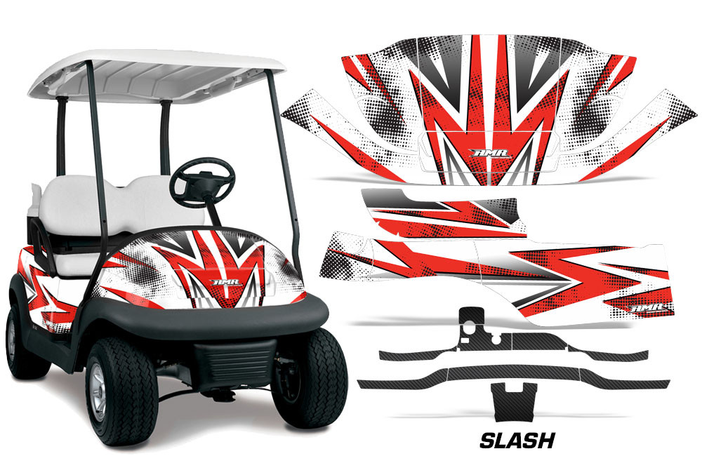 Slash Golf Cart Decals
