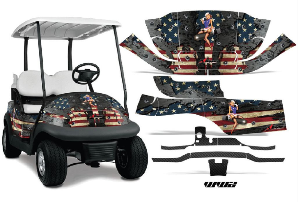 WW2 Golf Cart Decals