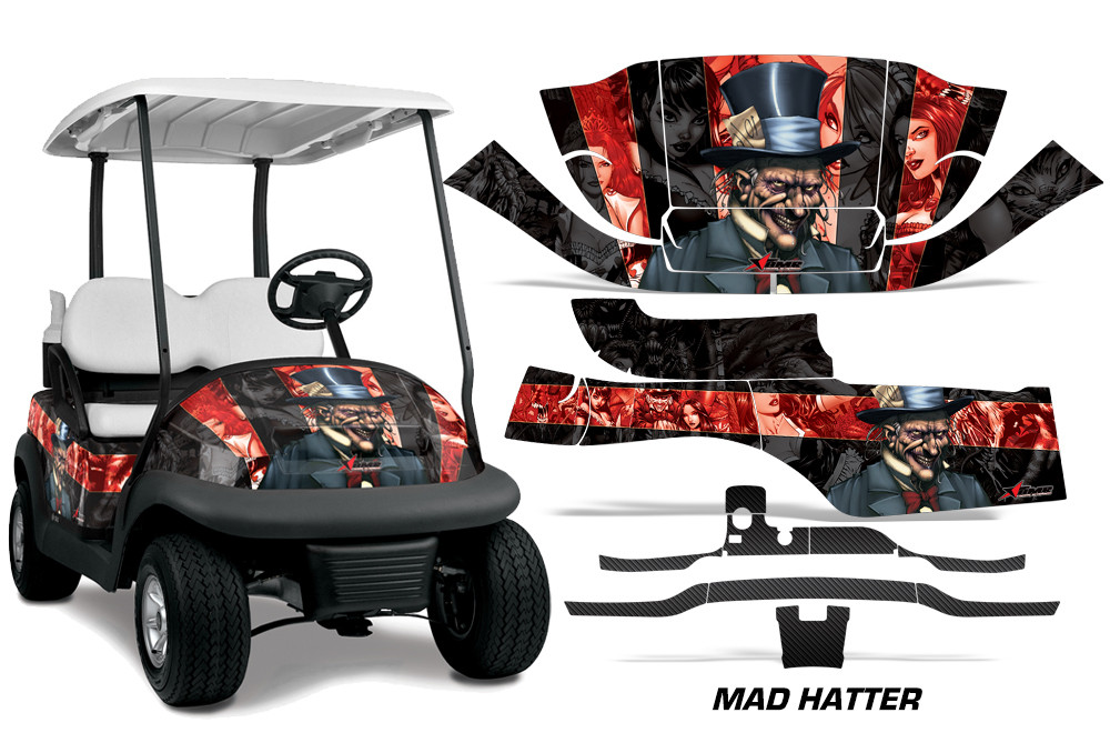 Mad Hatter Golf Cart
