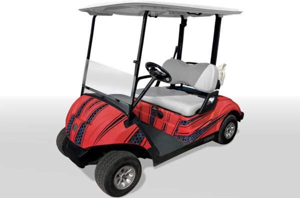 Yamaha Drive2 Golf Cart Graphics (2017 & Newer) Hexis - Image 4