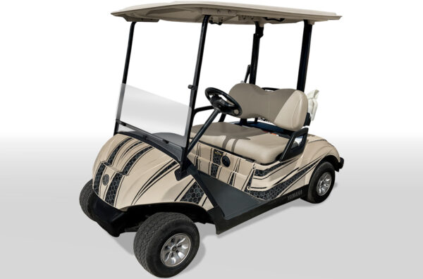 Yamaha Drive2 Golf Cart Graphics (2017 & Newer) Hexis - Image 3