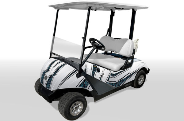 Yamaha Drive2 Golf Cart Graphics (2017 & Newer) Hexis - Image 2